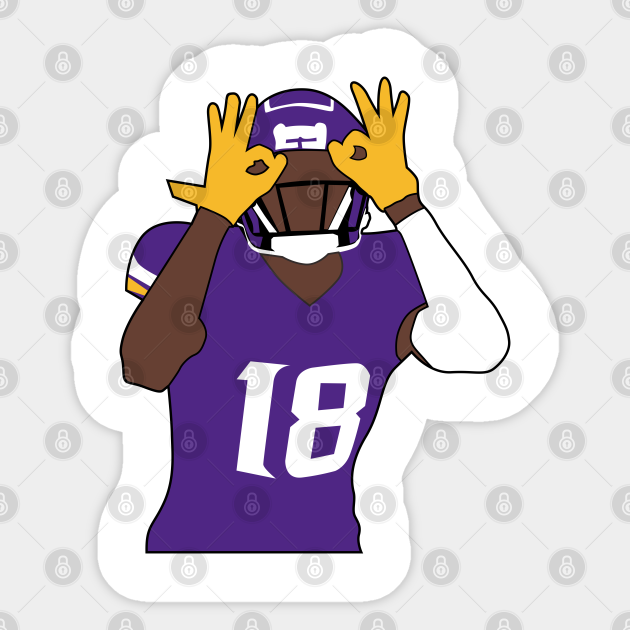 JJ with the griddy dance Nfl Sticker TeePublic